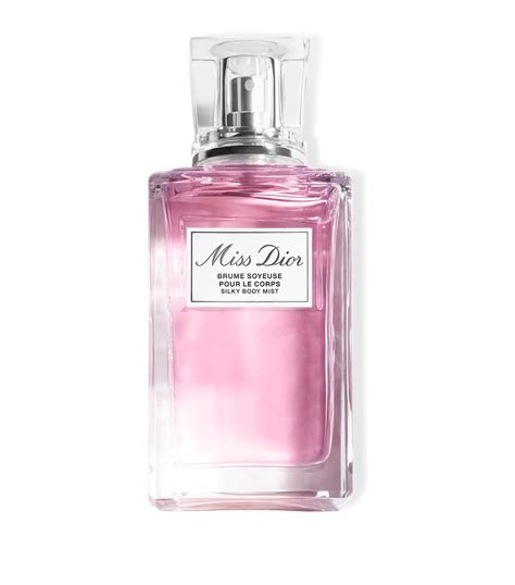 miss dior silky body mist 100ml|Miss Dior blooming bouquet edt.